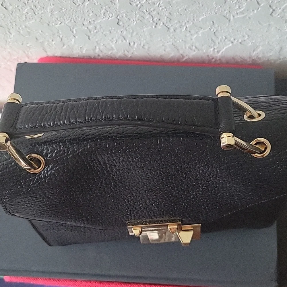 Rebecca Minkoff Paris pochette top handle crossbody handbag - Picture 6 of 8